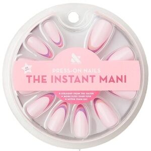 Double French Twist | Olive & June Instant Mani Press-On Nails, Almond, Long